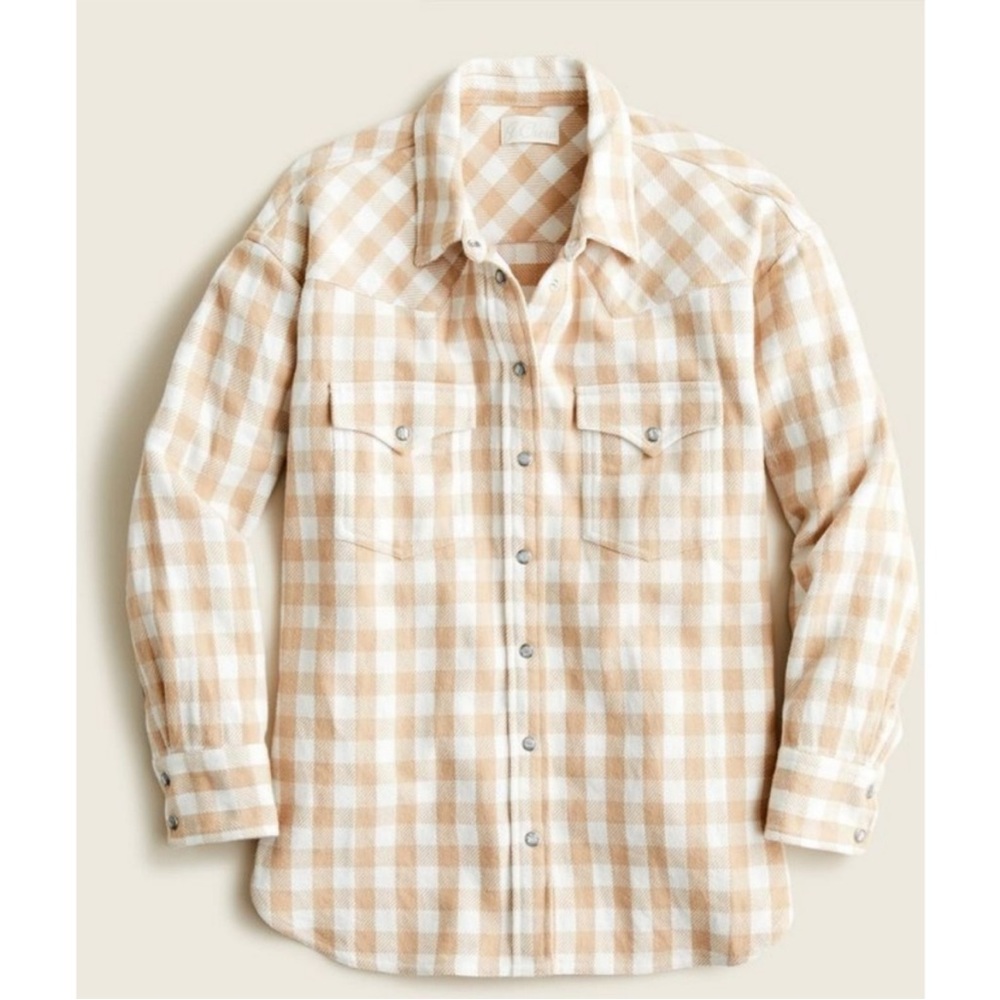 J. Crew Relaxed-fit Shirt Jacket in Buffalo Check